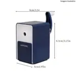 Apontador de Lápis MAT-M06 Tomate – Compacto e Eficiente - Imagem 2