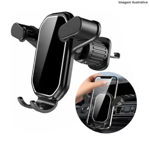 Suporte Veicular 360° PEI-PH05 – Rotação Completa e Firmeza Total