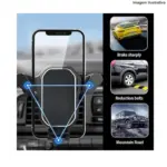 Suporte Veicular 360° PEI-PH05 – Rotação Completa e Firmeza Total - Imagem 2