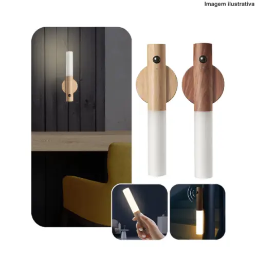 Luminária LED de Cabeceira Recarregável XC-LC-01 X-Cell – Iluminação Suave