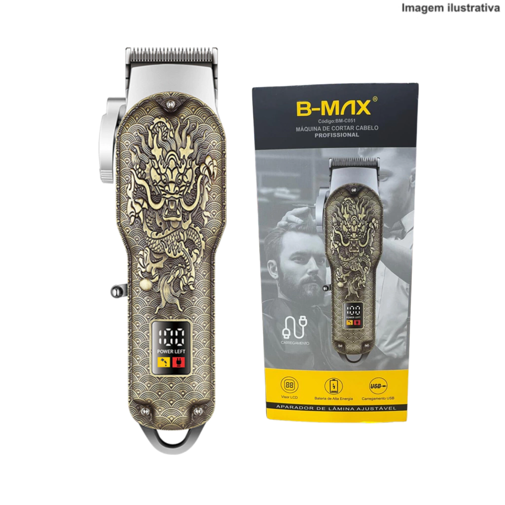 we-9-dd4c34af82316f310817383427787318-1024-1024 Máquina de Cortar Cabelo Profissional BM-C051 – Potente e Ergonômica - Imagem 1