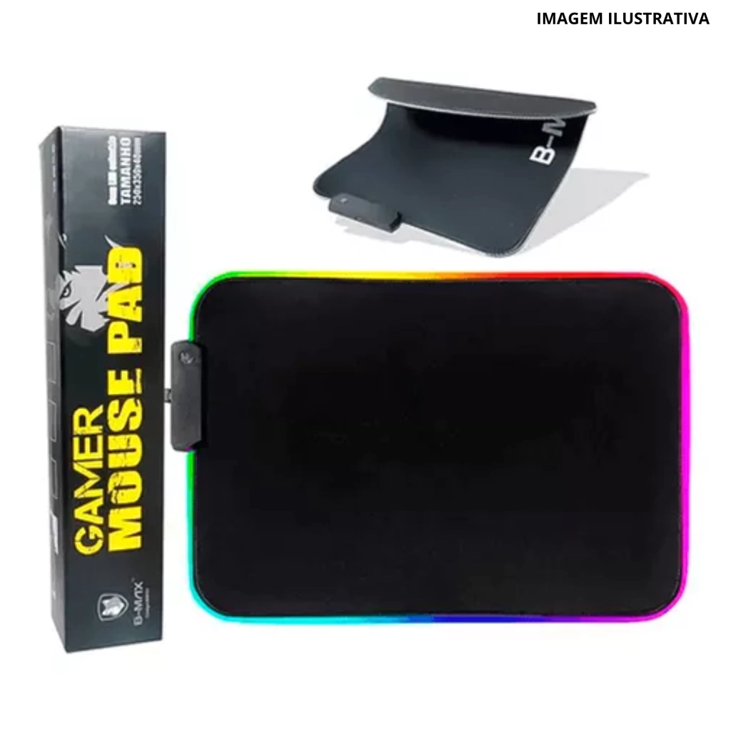 we-9-ece702cfaab4b9e0fd17407440801983-1024-1024 Mouse Pad Gamer LED 25x35cm BM-781 – Precisão e Estilo - Imagem 1