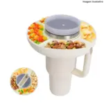 Bandeja Petisqueira para Copo Virgínia Silicone TP-1200 – Prática e Sofisticada