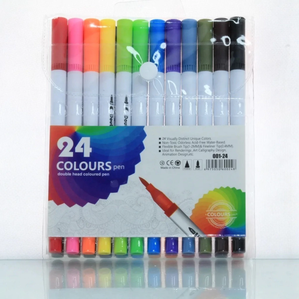 whatsapp-image-2025-04-28-at-13-42-51-46c0829b365d96b99d17458647605073-1024-1024 Kit 24 Canetinhas Ponta Dupla SCB-24 001-24 – Pintura e Contorno em Cores Vivas - Imagem 1