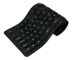 Teclado Flexível DW-105 – Silicone Dobrável e Silencioso