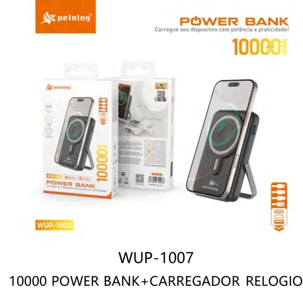 whatsapp-image-2025-06-05-at-09-36-58-1-1cd1570ac81bdf8ec217491300949242-1024-1024 Power Bank 10000mAh + Carregador de Relógio WUP-1007 – 2 em 1 Inteligente - Imagem 1